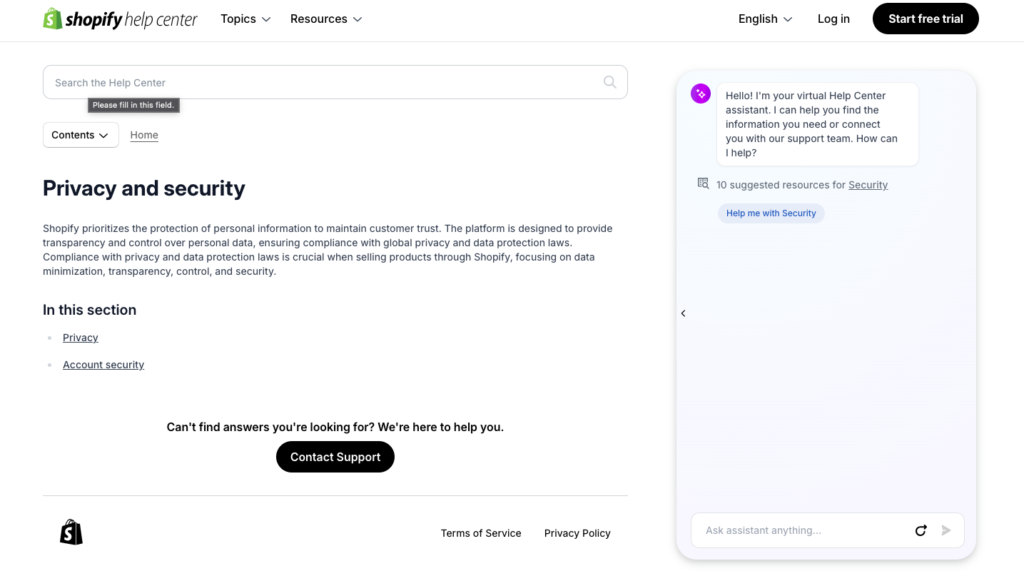 shopify Security