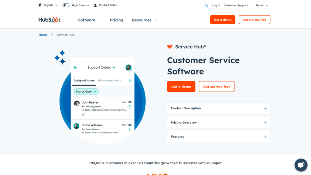 hubspot Service Hub