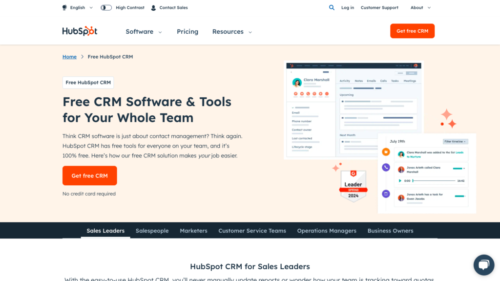 hubspot CRM