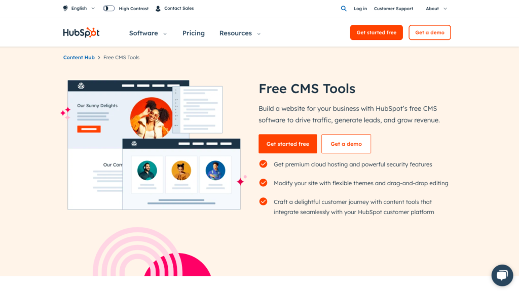 hubspot CMS