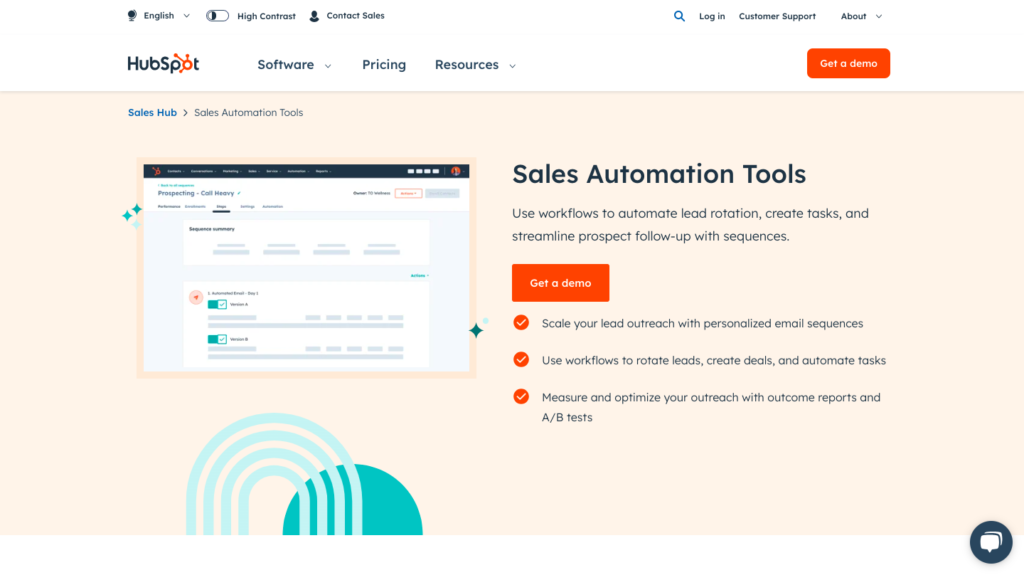 hubspot Sales Automation